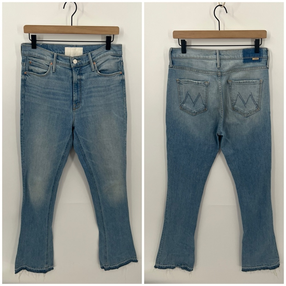 Mother denim  Runaway undone hem flare jeans - Picture 2 of 12